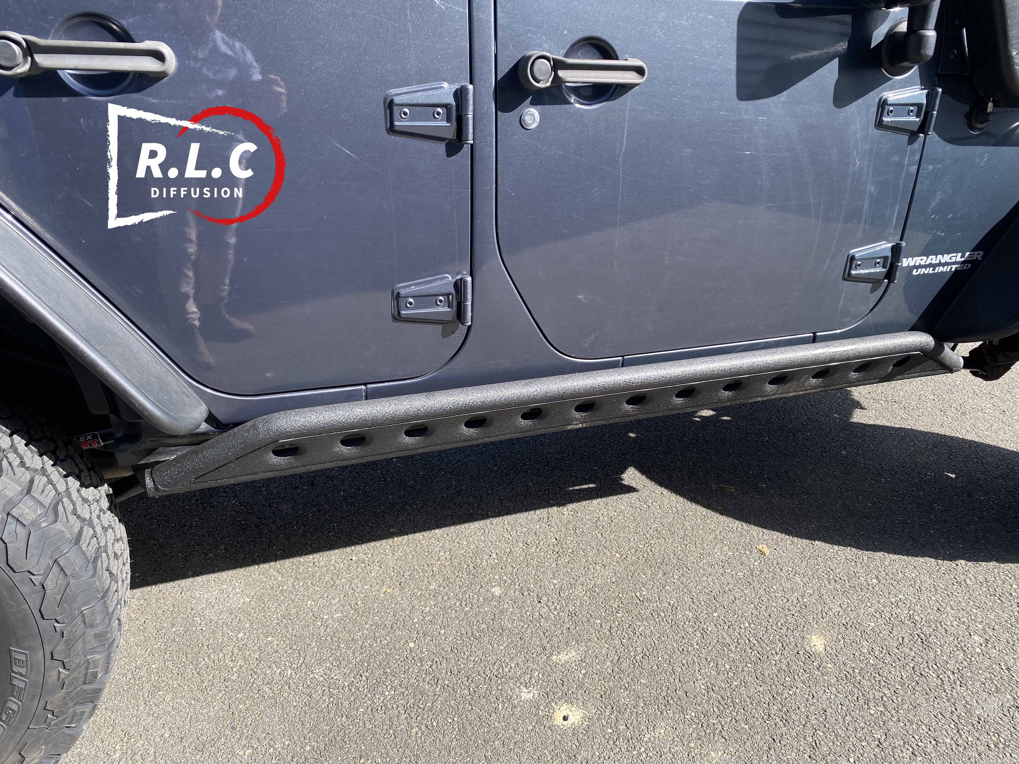 photo du bas de caisse du JEEP WRANGLER JK
